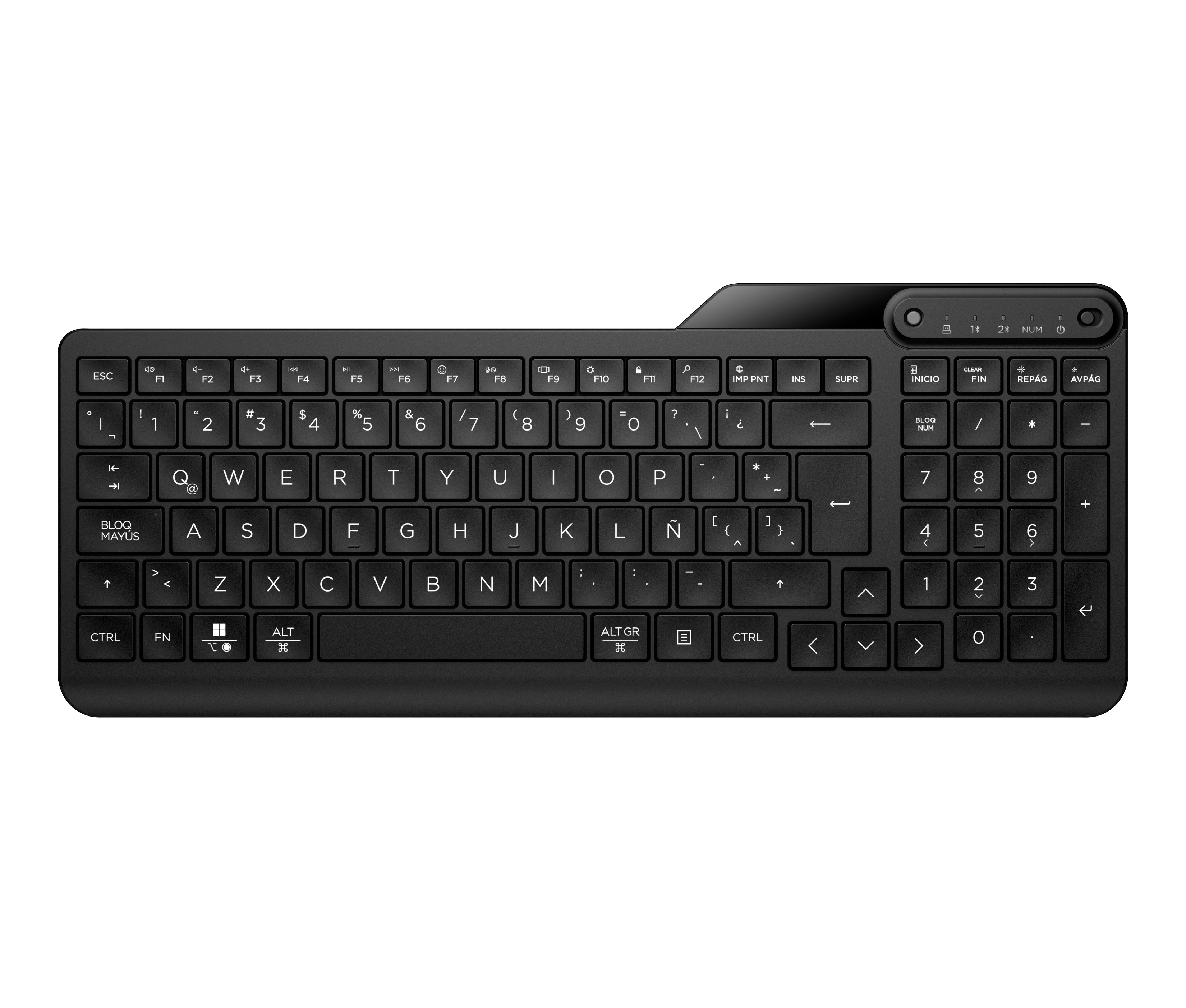HP 475 Wireless Keyboard - Dual-Mode, Portable &amp; Spill-Resistant - Image 7