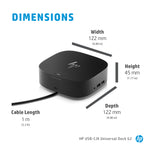 HP USB-C Dock G5 - Universal Laptop Docking Station - Image 4
