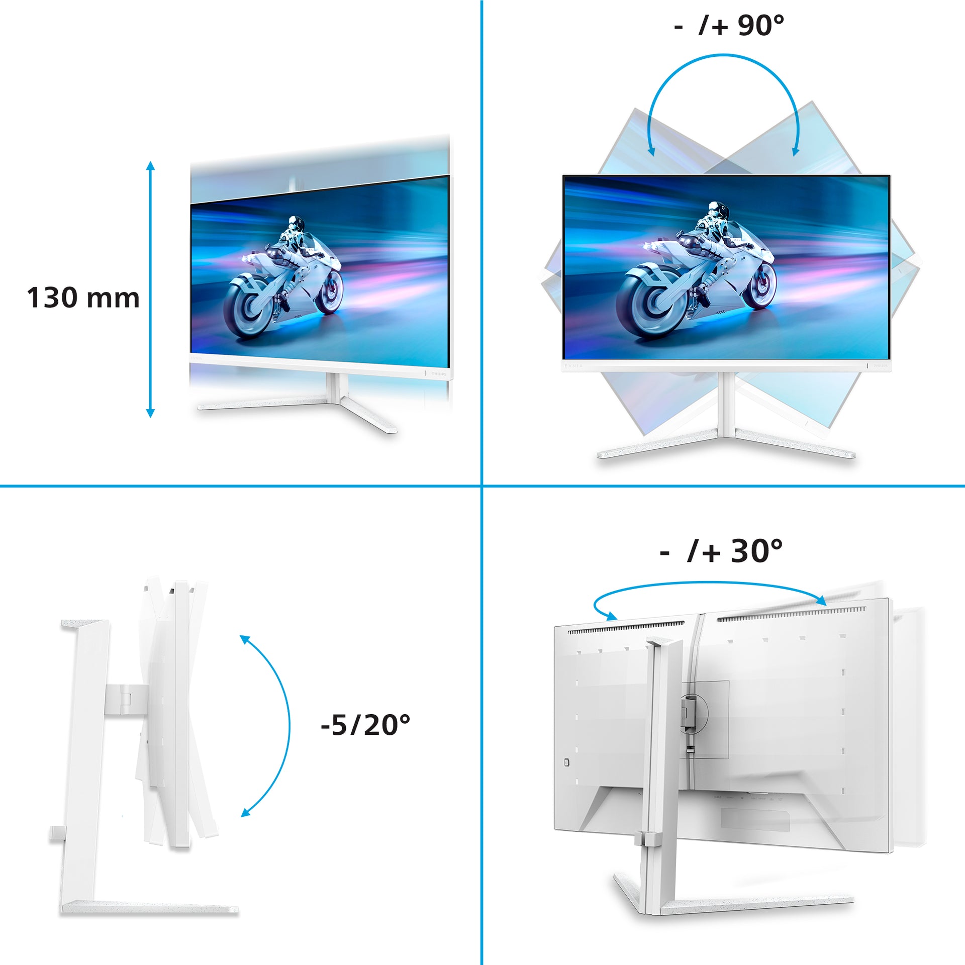 Philips Evnia 6000 27M2N6501L 27" QHD OLED Monitor 240Hz