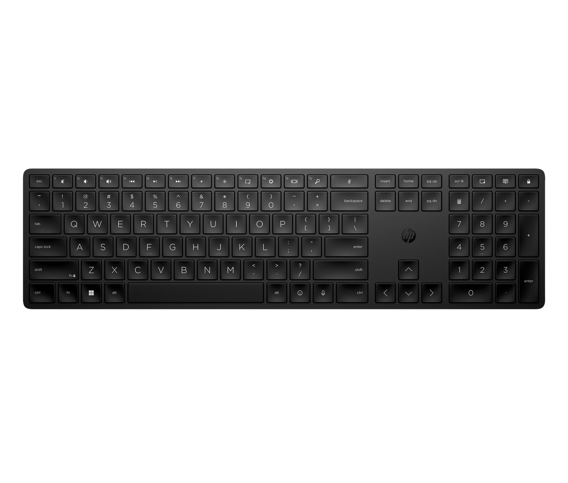 HP 455 Wireless Keyboard with Programmable Keys and Long Battery Life
