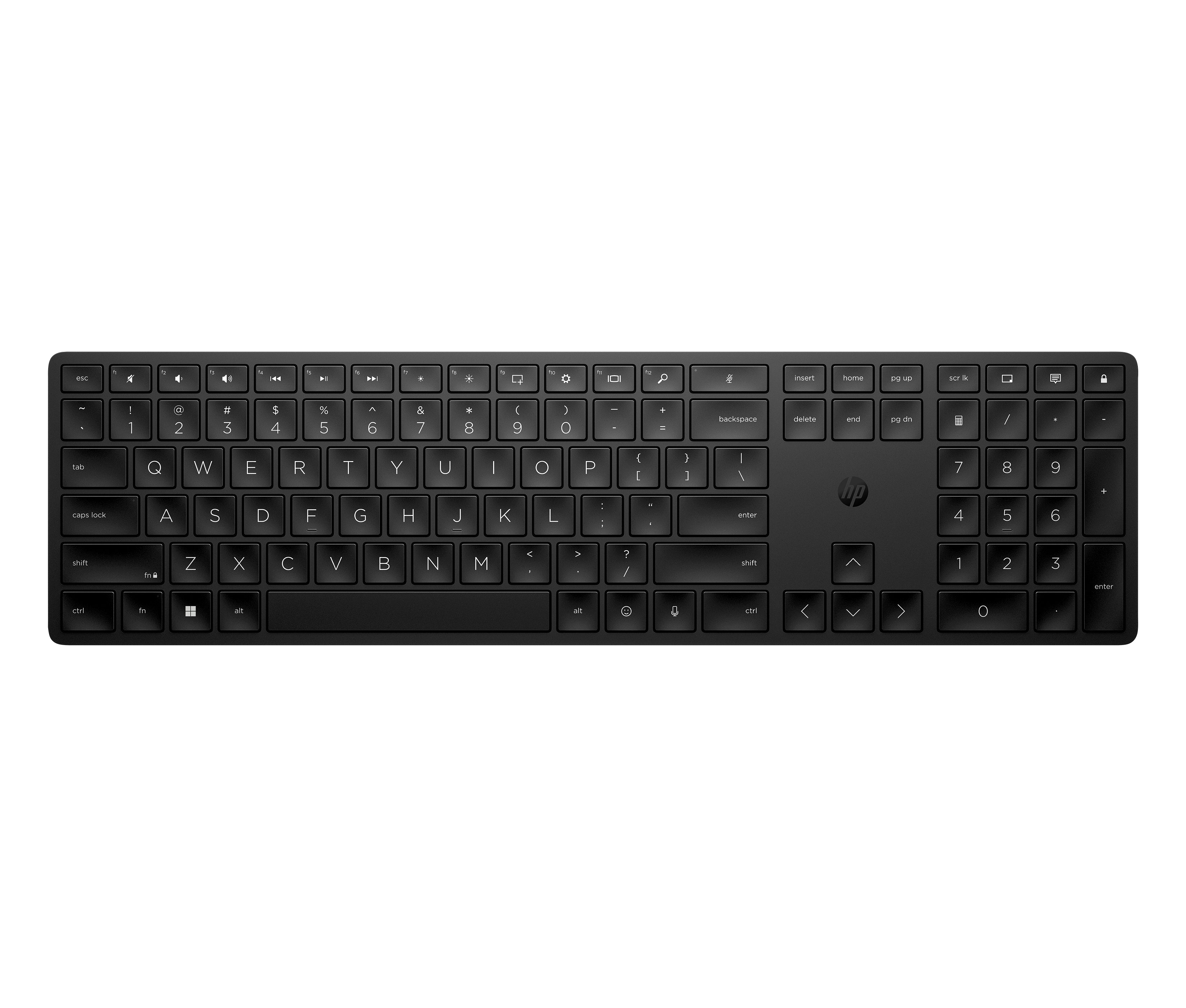 HP 455 Wireless Keyboard with Programmable Keys and Long Battery Life