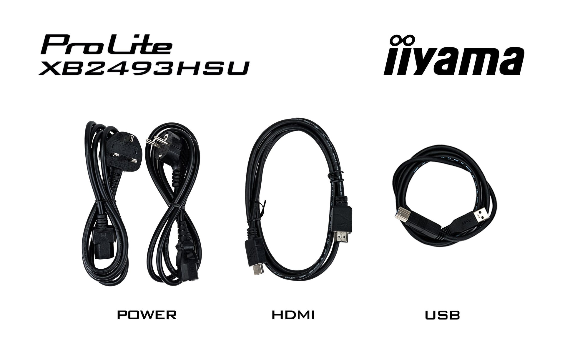 iiyama ProLite XB2493HSU-B1 24" Full HD IPS Monitor 120Hz