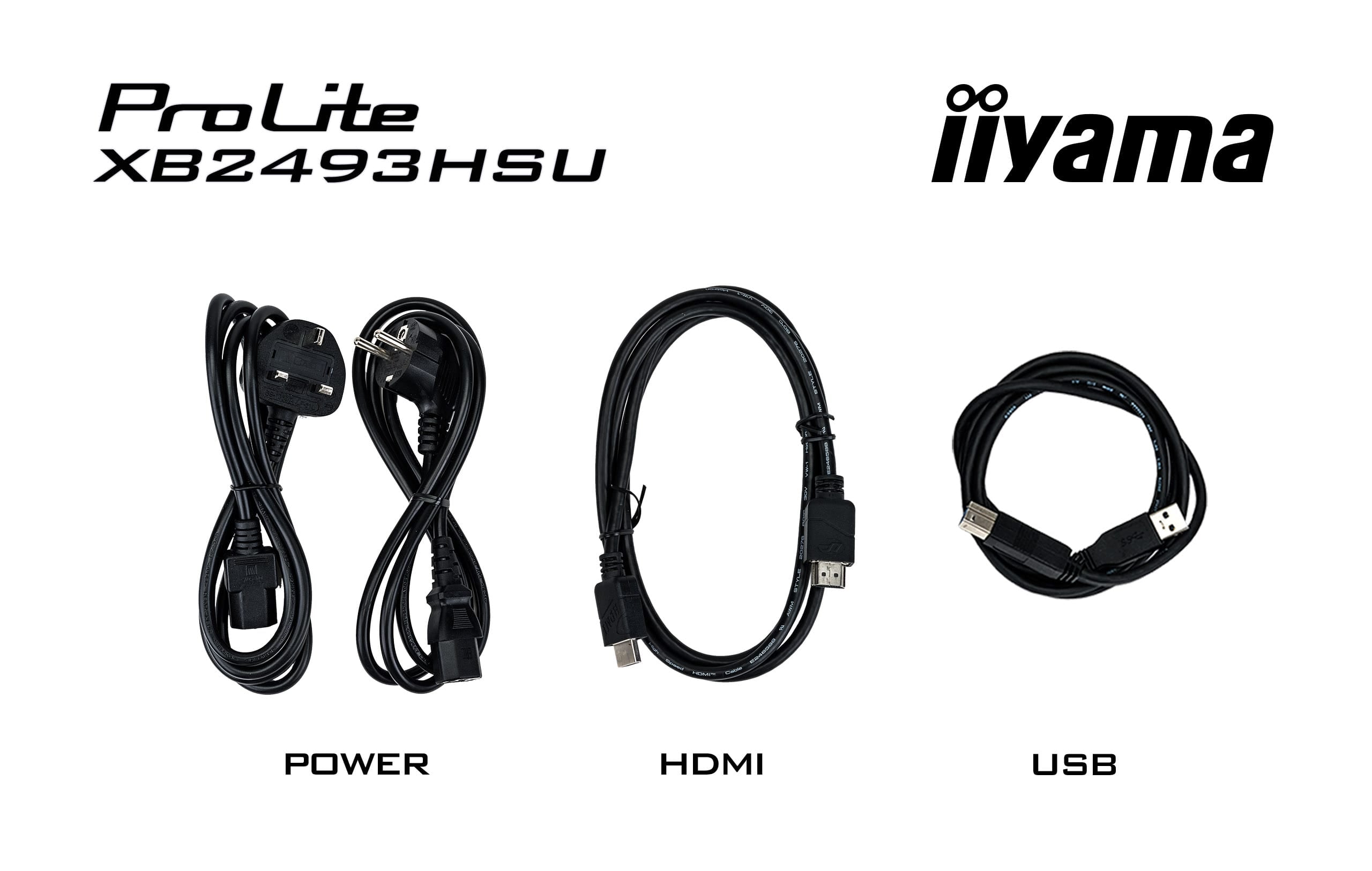 iiyama ProLite XB2493HSU-B1 24" Full HD IPS Monitor 120Hz