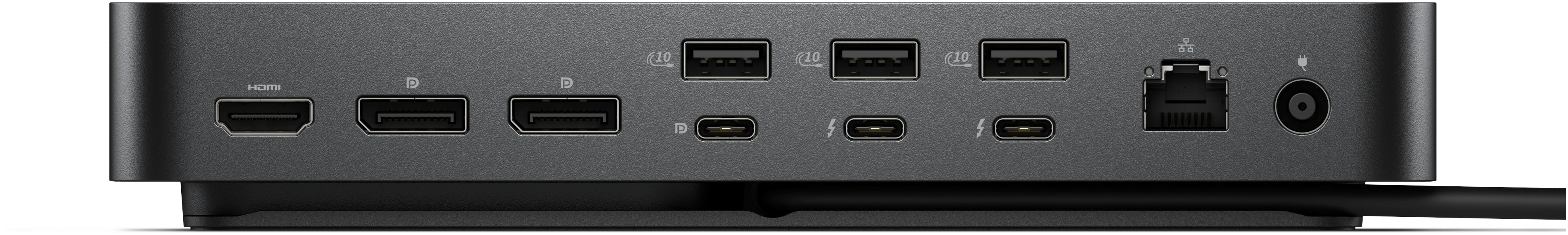 Dell Thunderbolt 5 Smart Dock - Wired, 300W Power, Black - Image 2