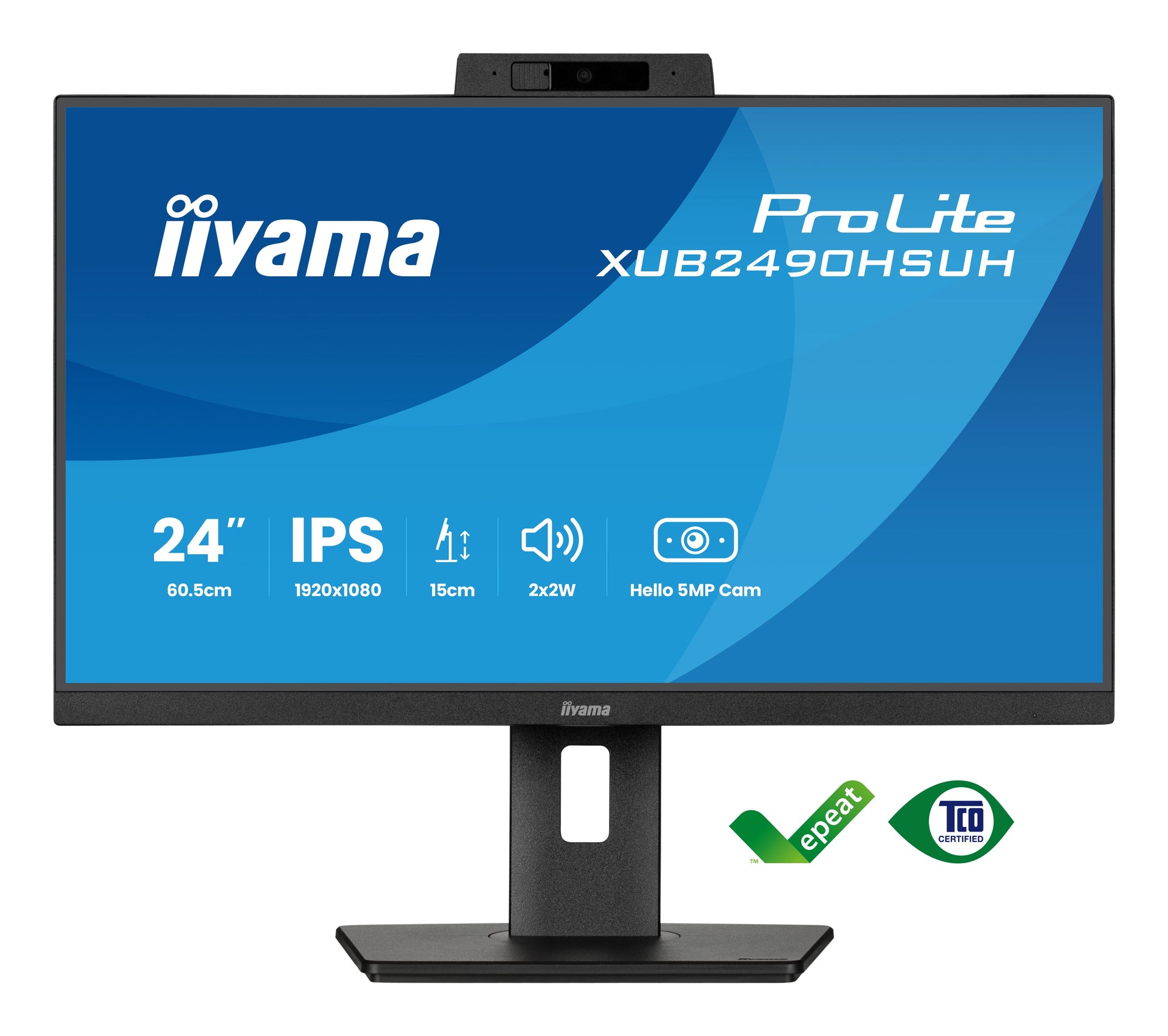 IIYAMA XUB2490HSUH-B2 23.8" Full HD Monitor IPS Panel 100Hz - Image 2