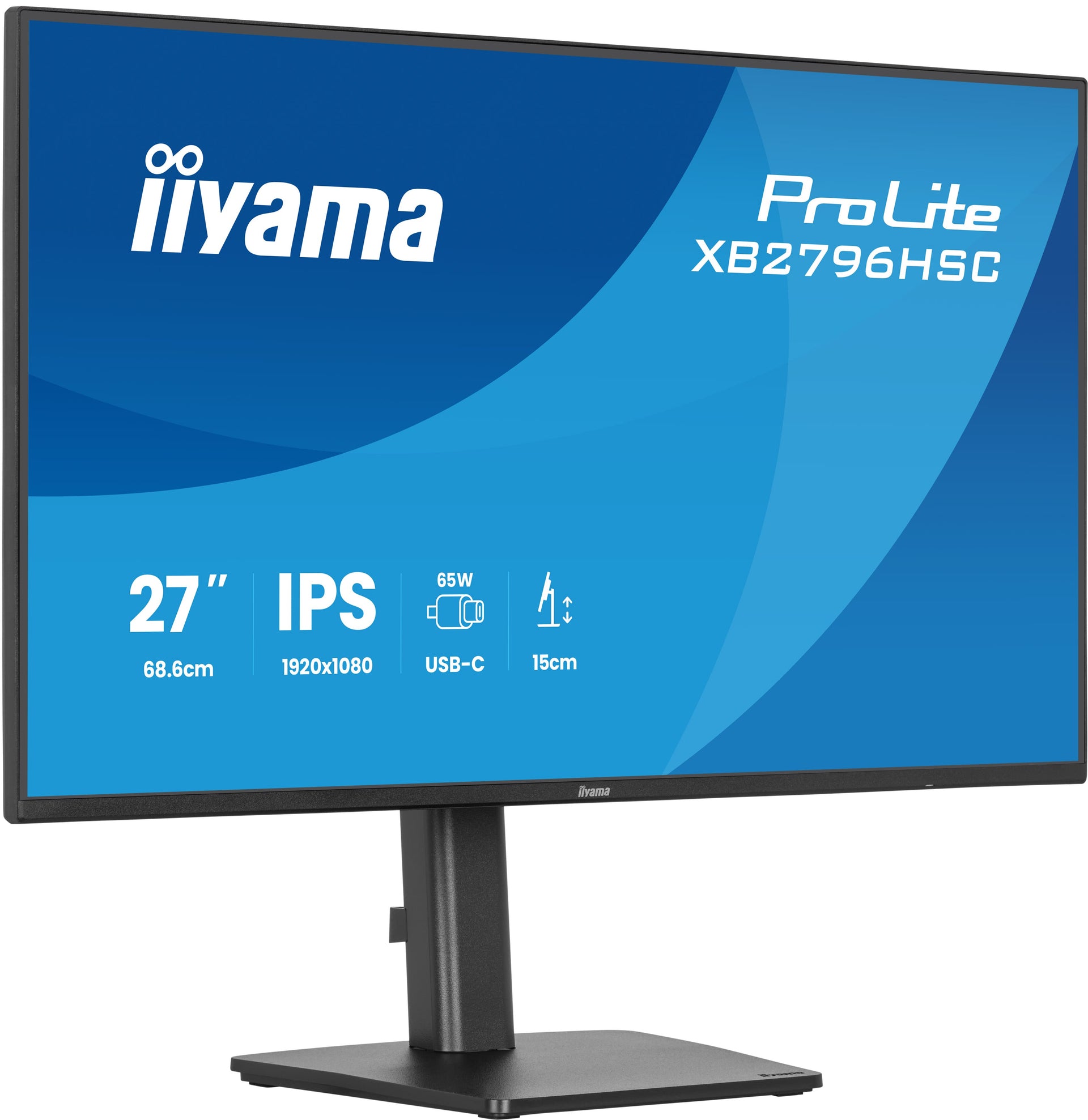 iiyama ProLite XB2796HSC-B1 27" Full HD IPS Monitor 144Hz