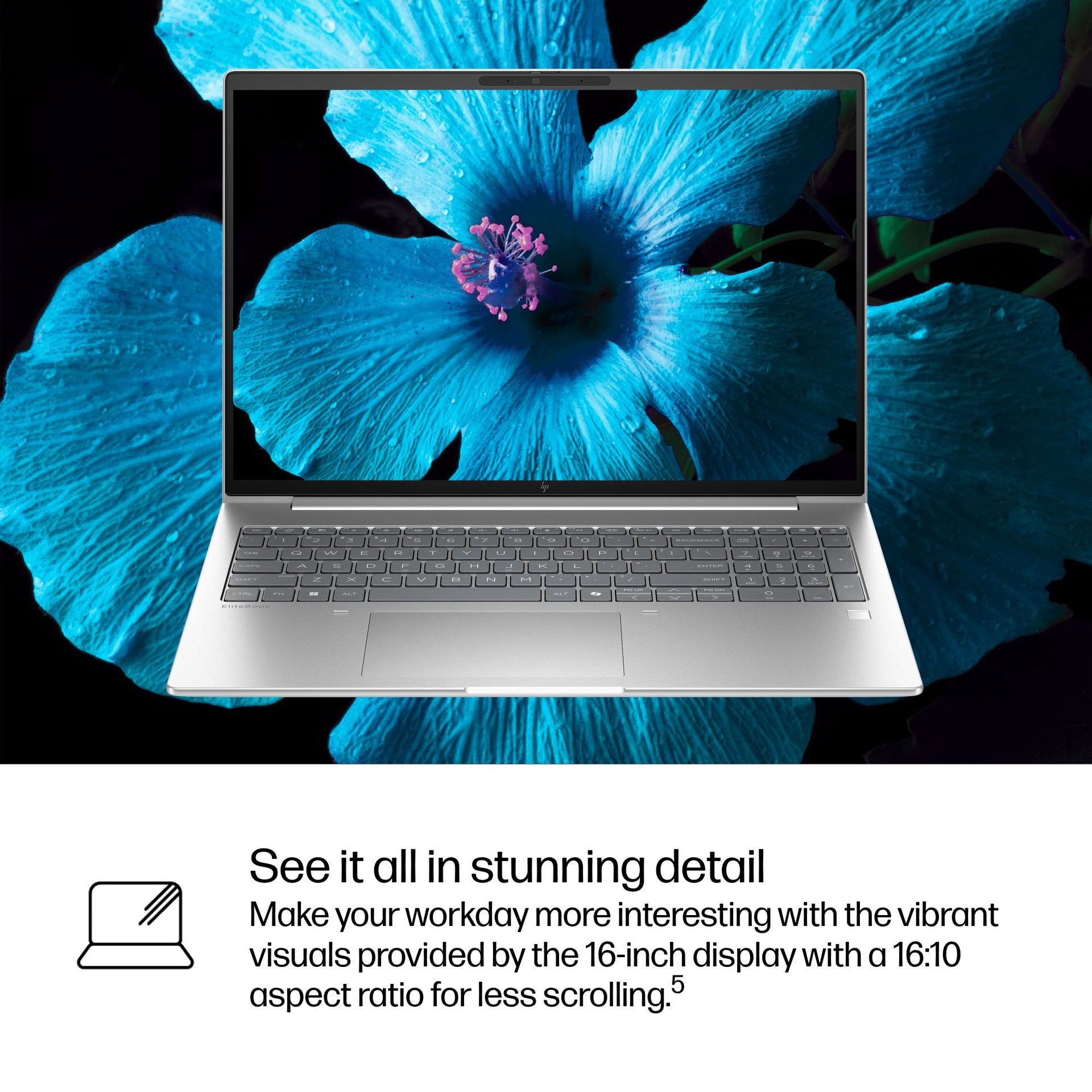 HP EliteBook 6 G1i Intel Core Ultra 5 225U 16GB RAM 512GB SSD Intel Graphics 16" WUXGA Windows 11 Pro - Image 8