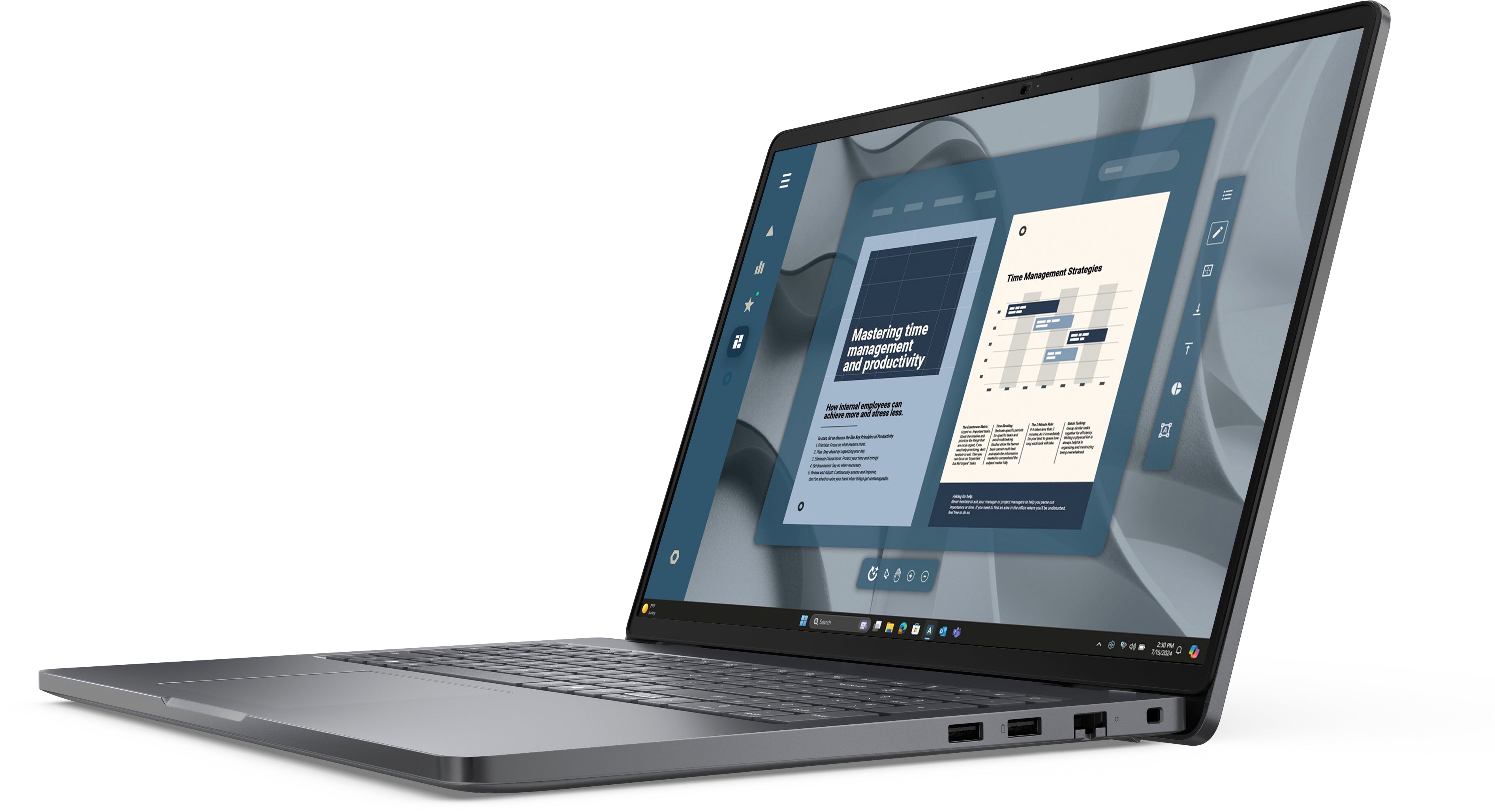 Dell Pro 16 AMD Ryzen 5 Pro 230 16GB RAM 512GB SSD Integrated Radeon 760M 16" Full HD Plus Windows 11 Pro - Image 3