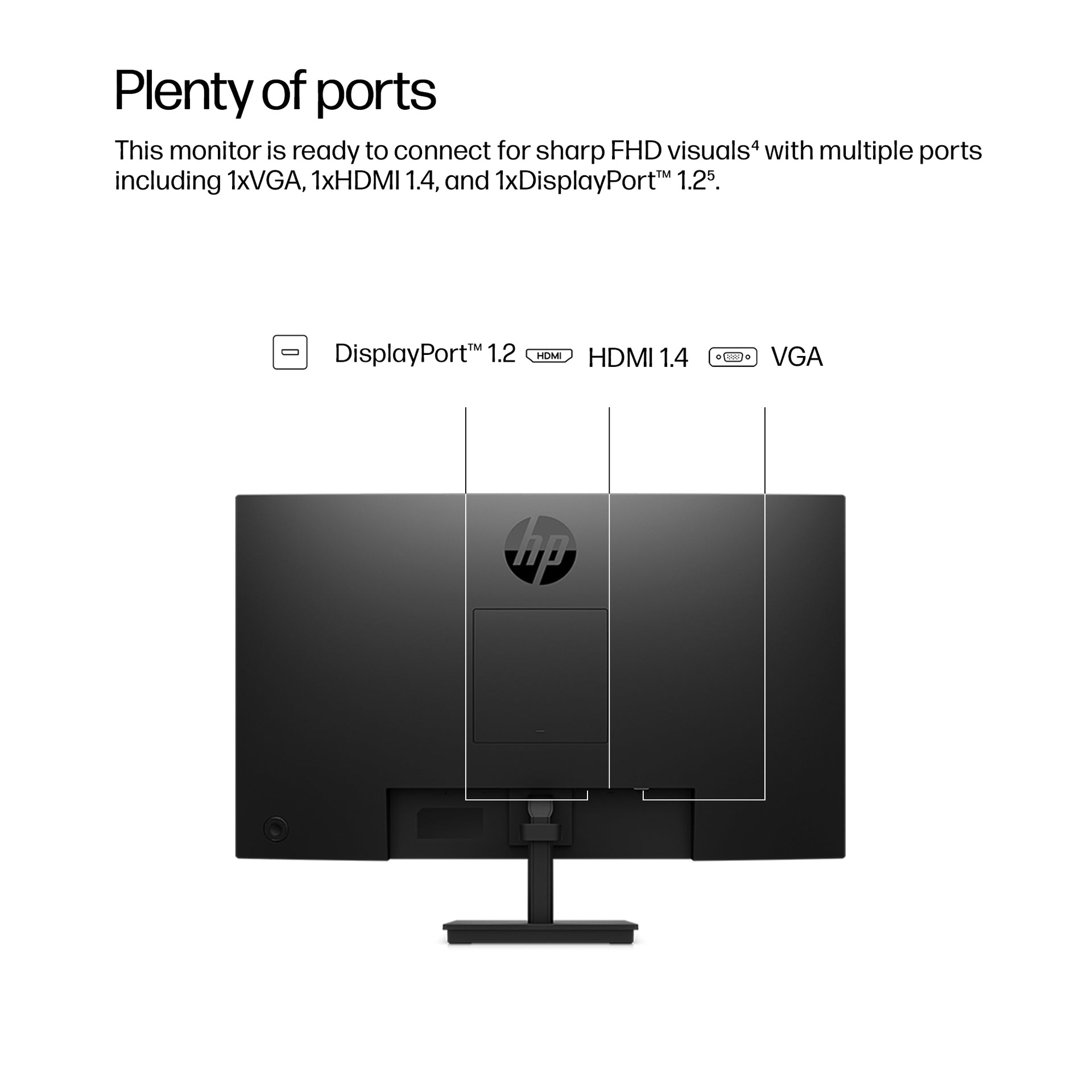 HP 327ph Series 3 Pro 27" Full HD Monitor IPS Panel 100Hz - Image 9