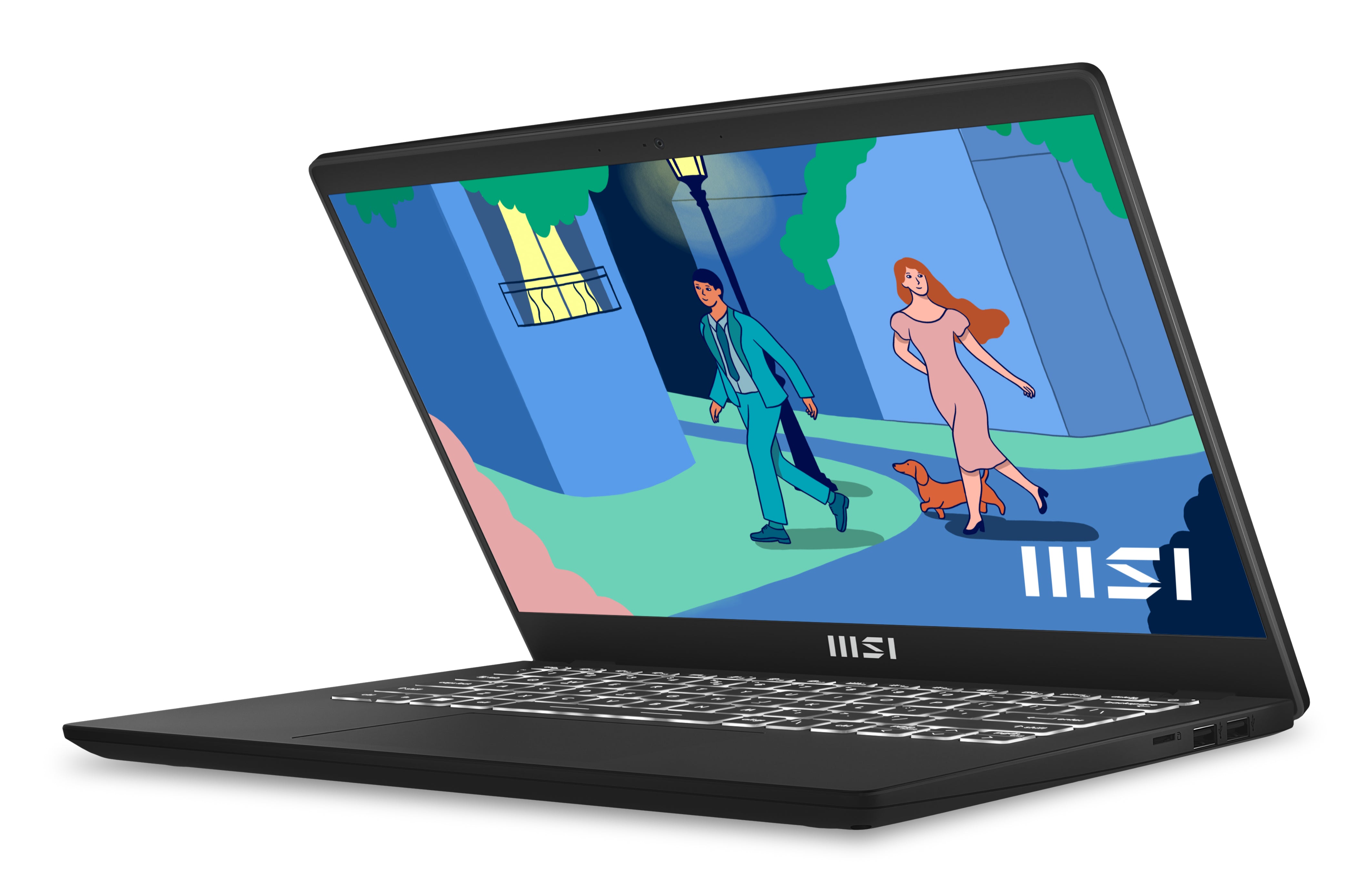 MSI Modern 14 C7M-074UK AMD Ryzen 5 8GB RAM 512GB SSD 14 Inch Windows 11 Home Laptop - Image 13