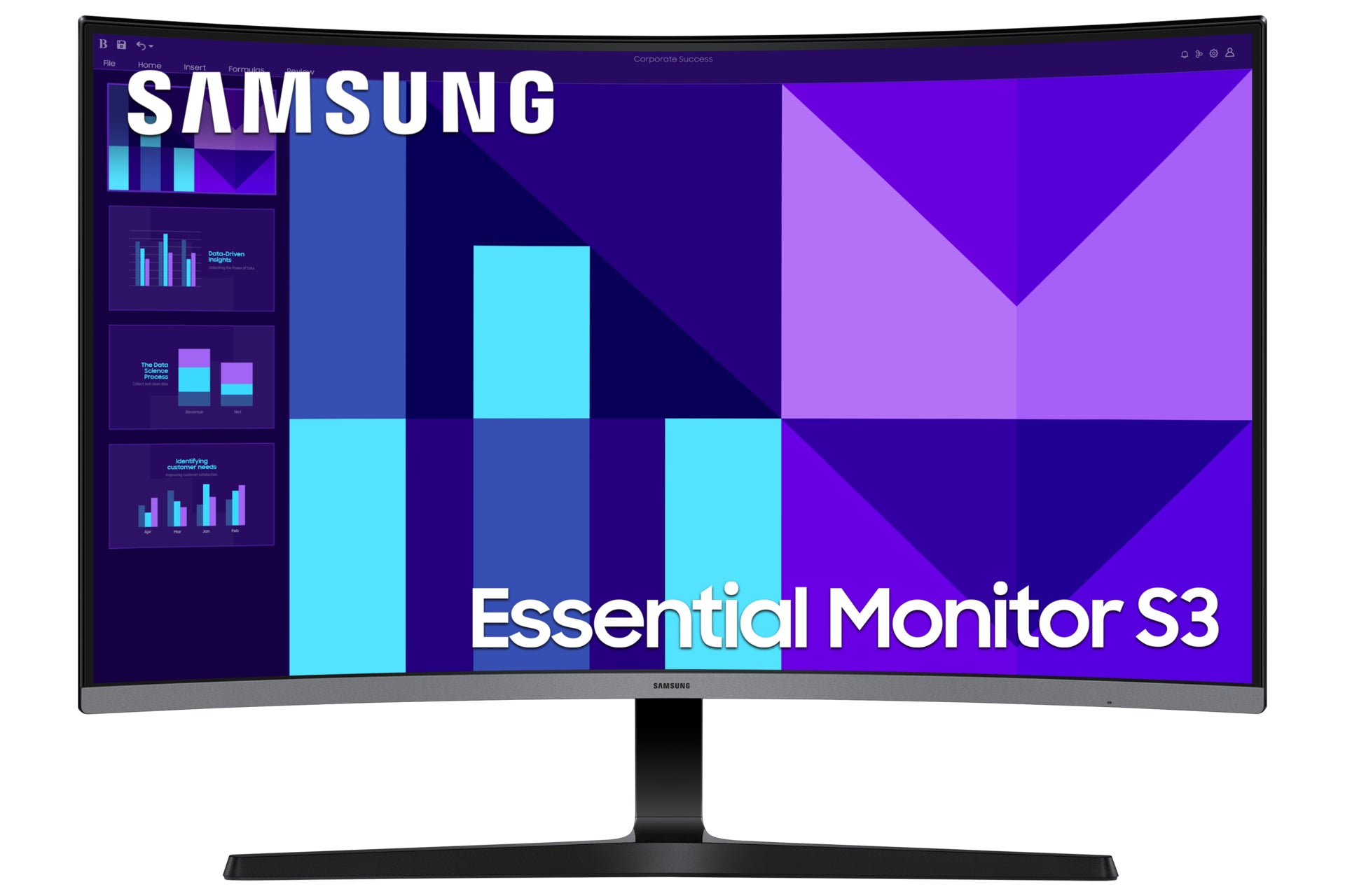Samsung Essential S3 S32D396GAU 32" Full HD Monitor VA Panel 100Hz - Image 10