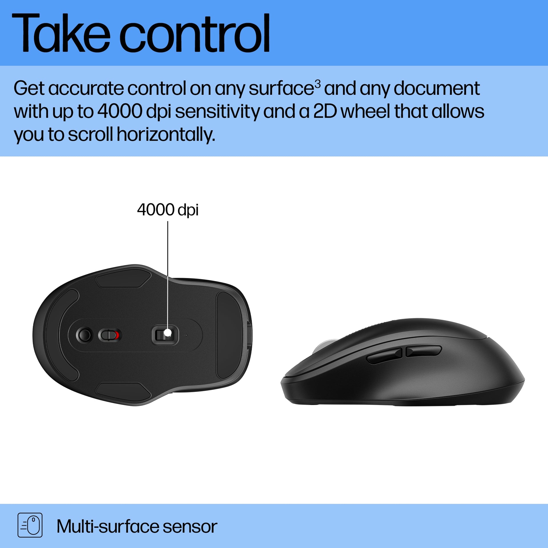 HP 515 Ultra-Fast Rechargeable Wireless Mouse - Battery-Free Design with Supercapacitor Charging - Image 7