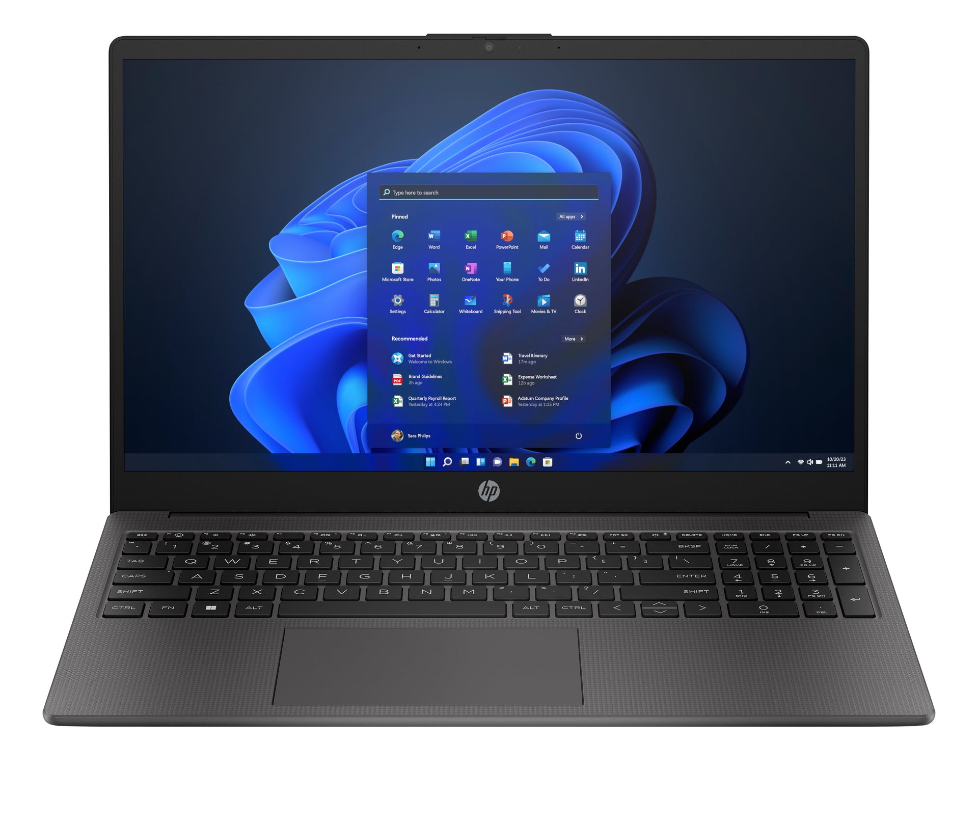 HP 255 AMD Ryzen 3 7330U 8GB RAM 256GB SSD 15.6" Full HD Windows 11 Home
