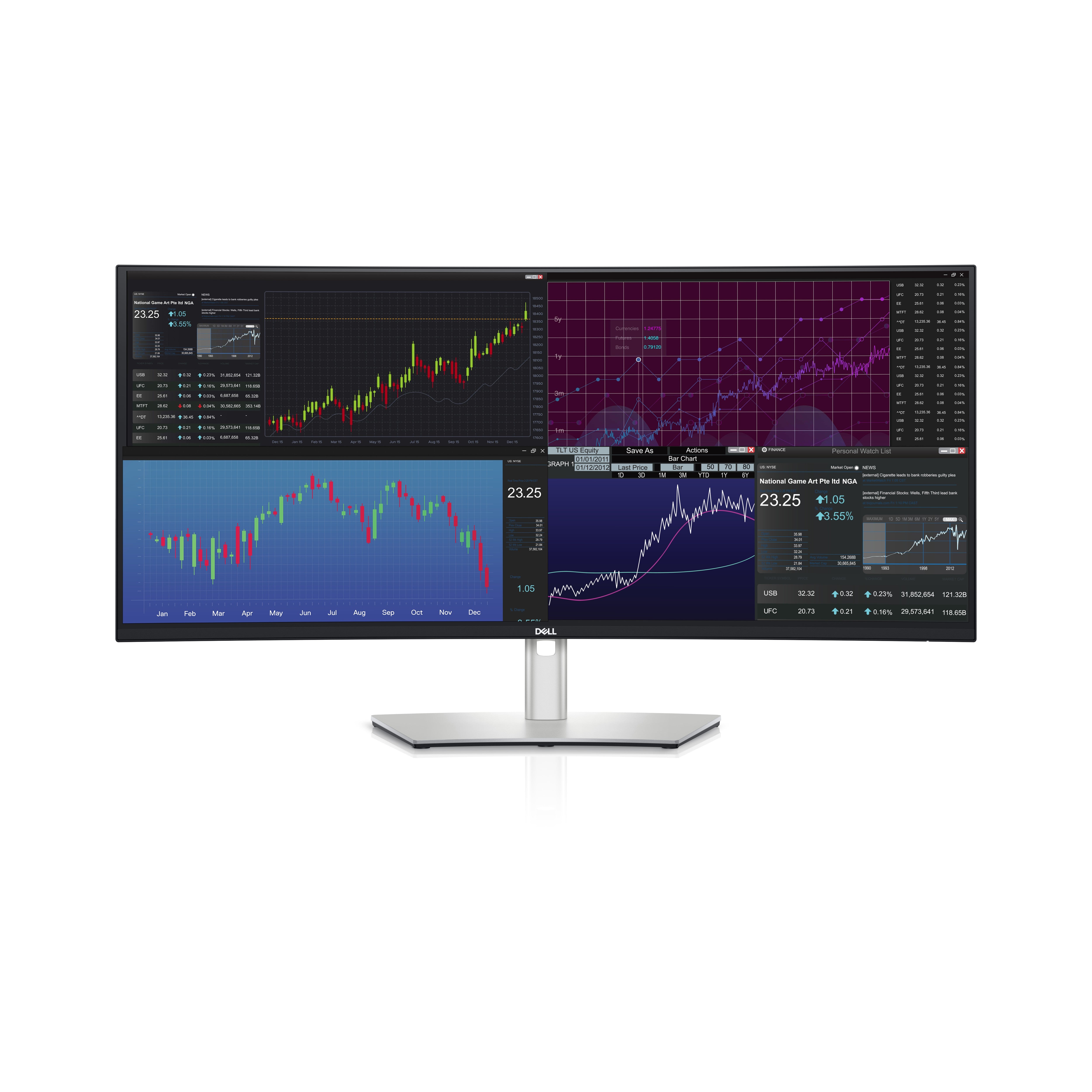 Dell UltraSharp U3824DW 37.5" Wide Quad HD+ Monitor IPS Panel 60Hz - Image 2