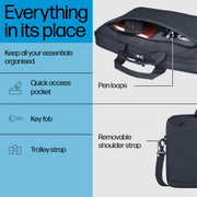 HP 16 EVERYDAY GREY BRIEFCASE