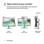 HP 527pu Series 5 Pro 27" QHD Monitor IPS Panel 100Hz - Image 5