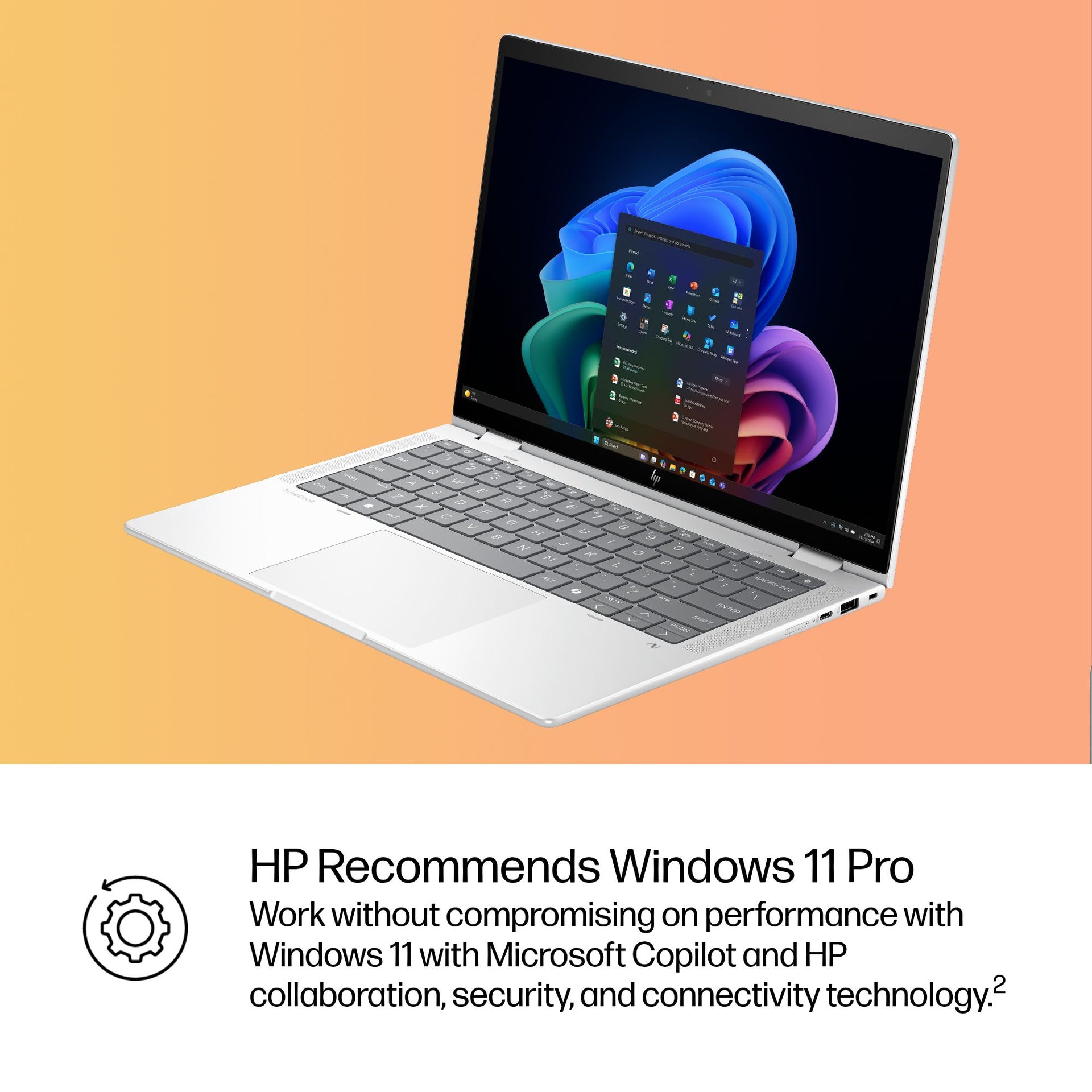 HP EBXFLG1I14AI Intel Core Ultra 7 258V 32GB RAM 512GB SSD Intel Arc Graphics 14" WUXGA Windows 11 Pro - Image 8