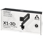 Arctic X1-3D Gas Spring Monitor Arm Desk Mount