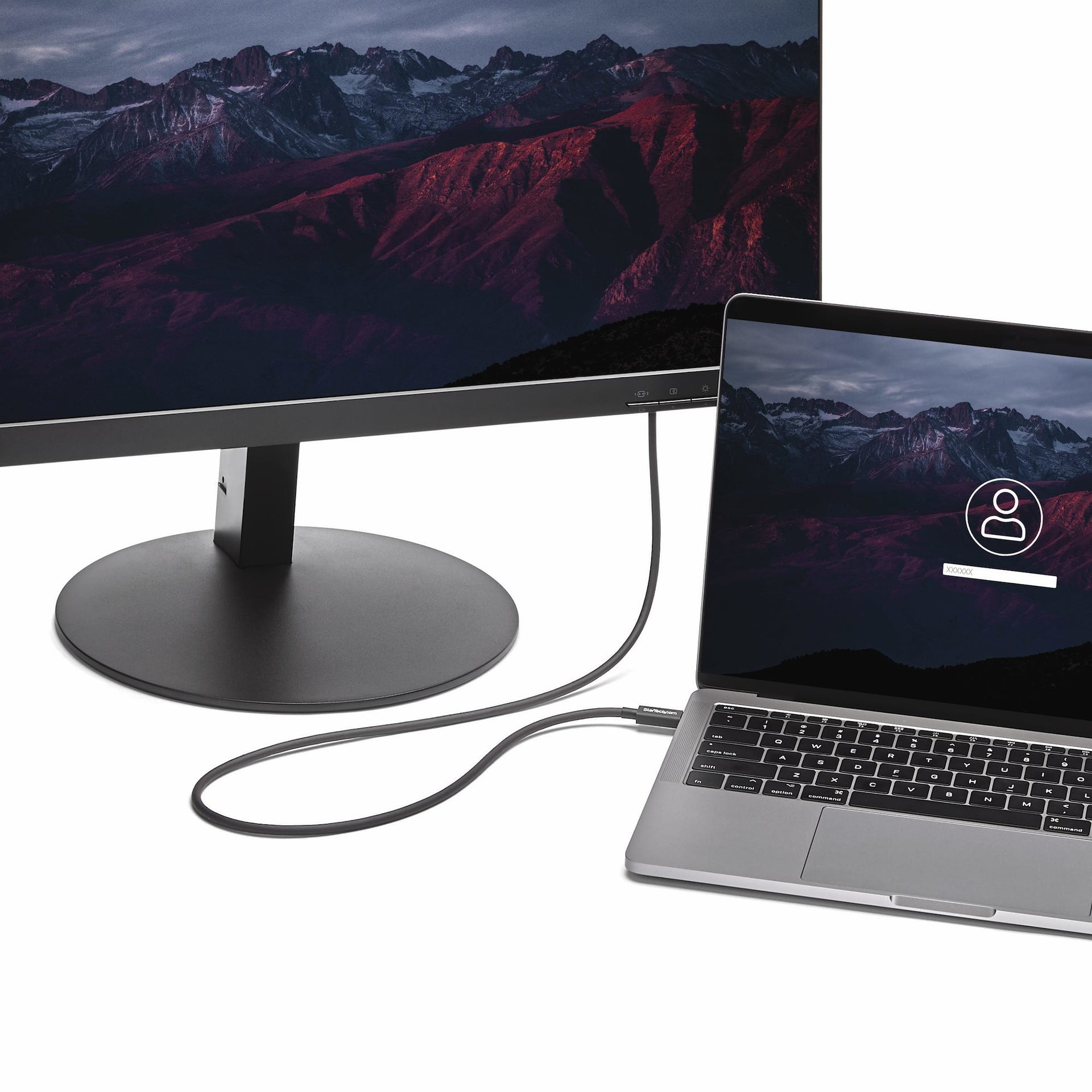 StarTech 2m Thunderbolt 3 USB-C Cable 20Gbps 4K DisplayPort Compatible