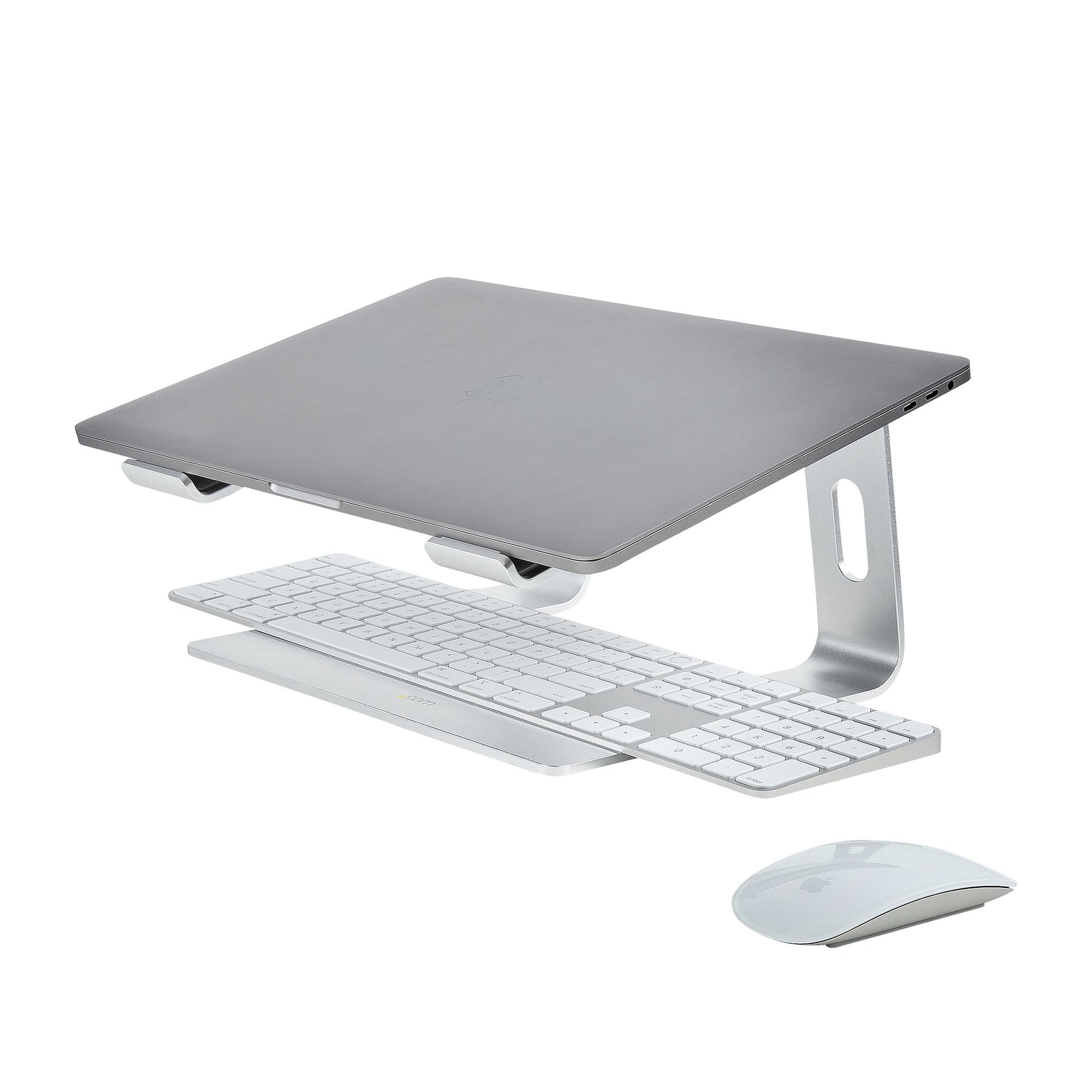 StarTech Laptop Stand for Desk up to 17" 5kg Aluminium Silver