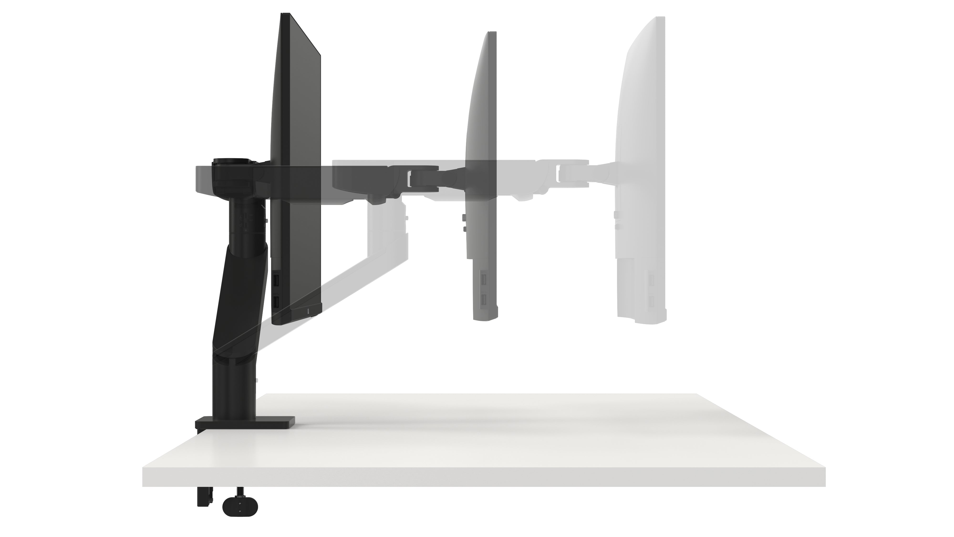 Dell MSA20 Single Monitor Arm Desk Mount