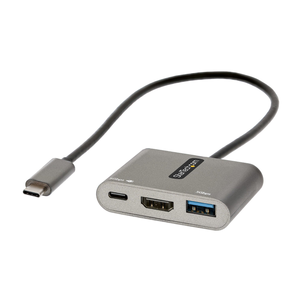 StarTech USB-C Multiport Adapter HDMI 4K 100W PD USB 3.0 Mini Dock