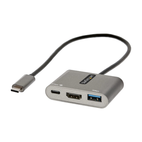 StarTech USB-C Multiport Adapter HDMI 4K 100W PD USB 3.0 Mini Dock
