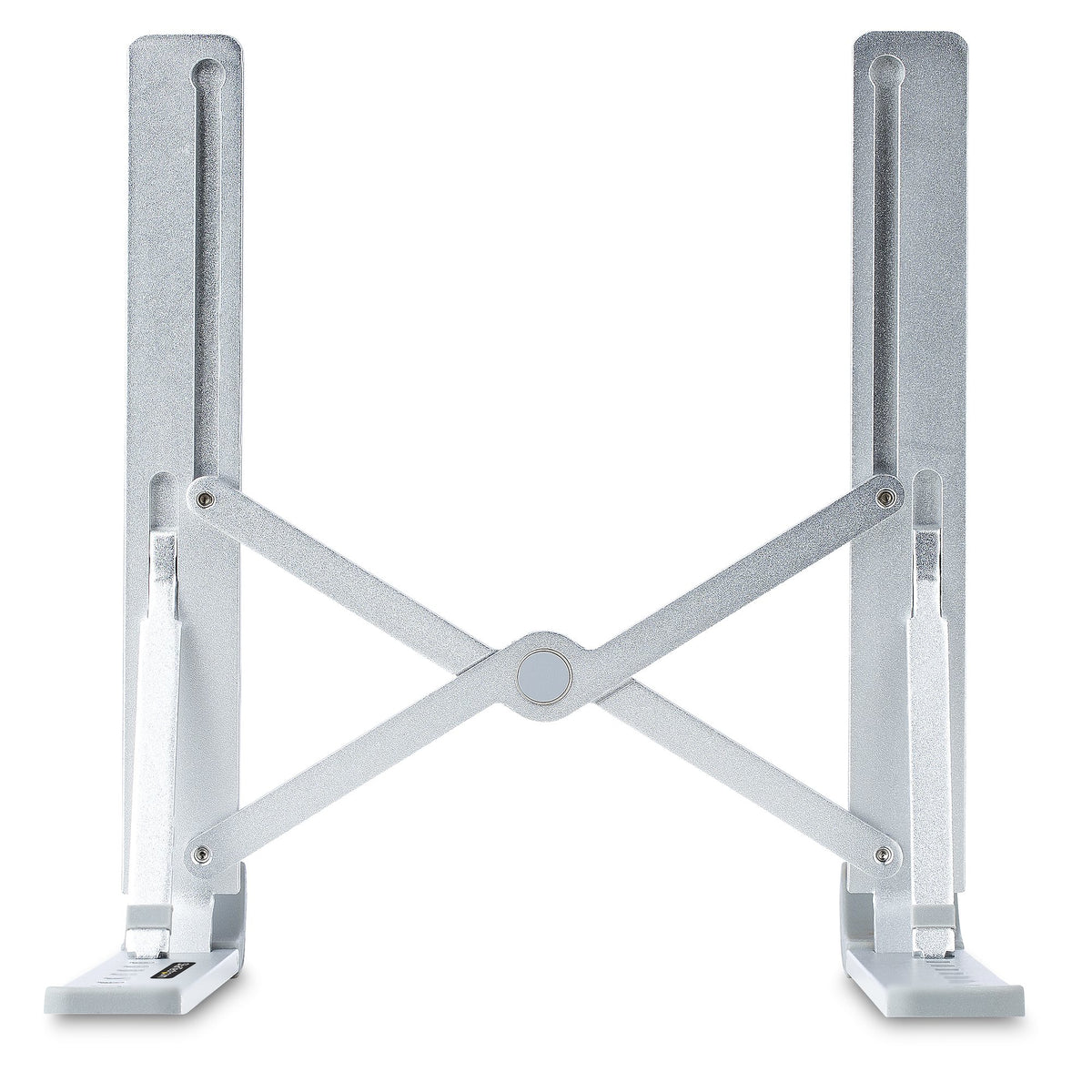 StarTech Foldable Laptop Riser Stand Adjustable 10kg Aluminium Silver