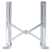 StarTech Foldable Laptop Riser Stand Adjustable 10kg Aluminium Silver