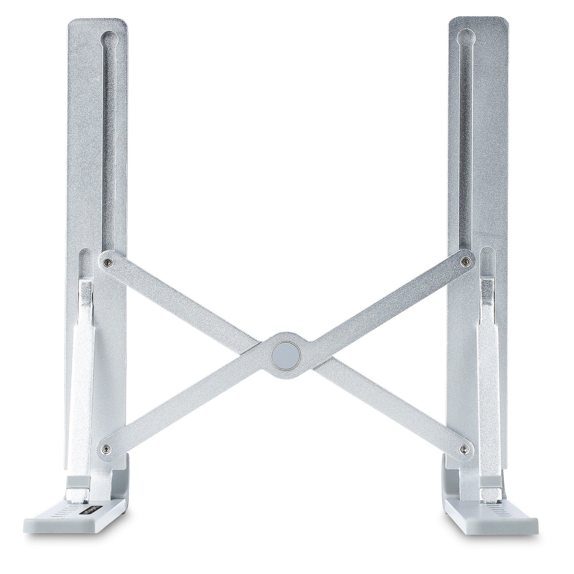 StarTech Foldable Laptop Riser Stand Adjustable 10kg Aluminium Silver