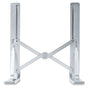 StarTech Foldable Laptop Riser Stand Adjustable 10kg Aluminium Silver