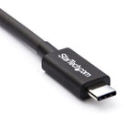 StarTech 2m Thunderbolt 3 USB-C Cable 20Gbps 4K DisplayPort Compatible