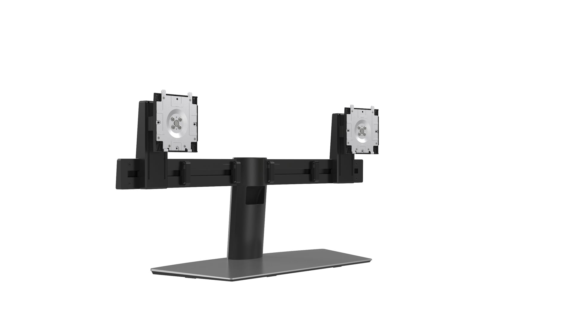 Dell Pro Dual Monitor Stand MDS19 19"–27" Desk Mount Black Aluminium