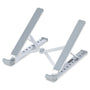 StarTech Foldable Laptop Riser Stand Adjustable 10kg Aluminium Silver