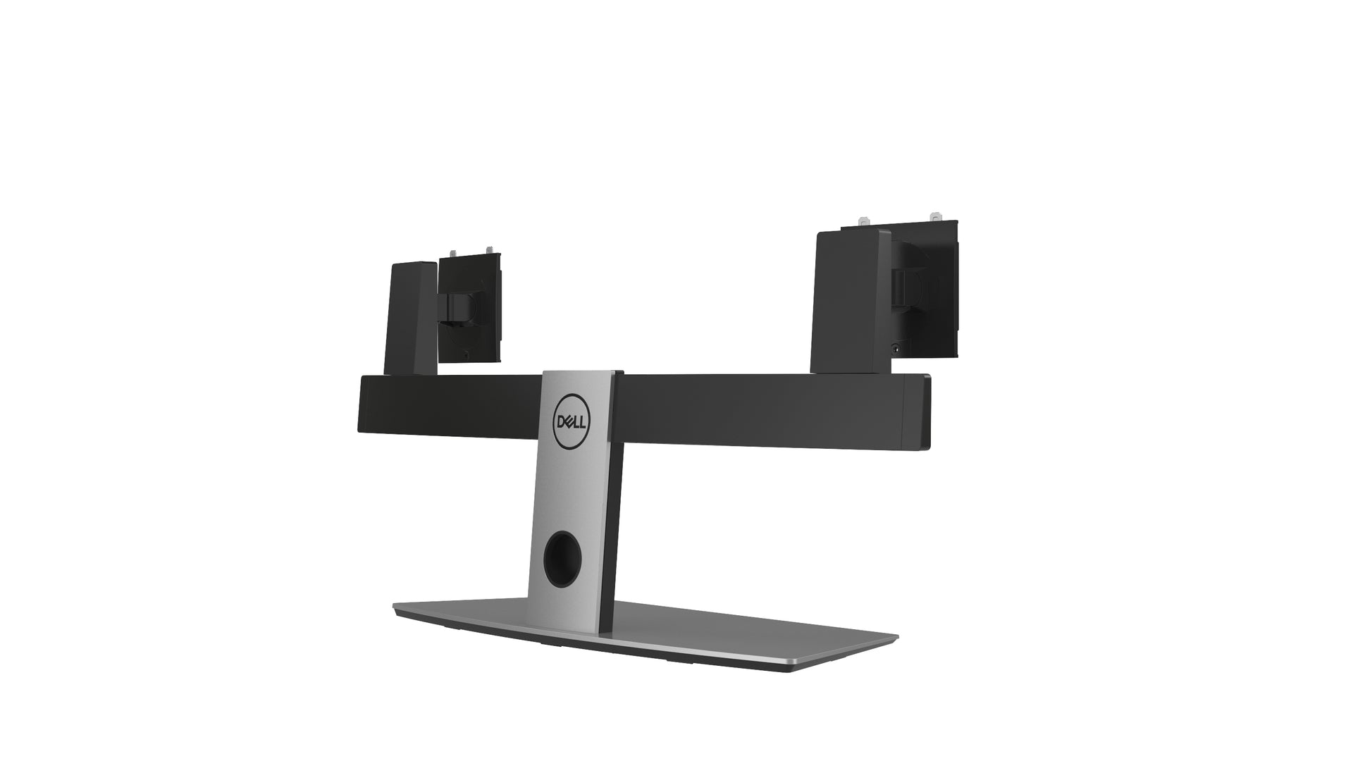 Dell Pro Dual Monitor Stand MDS19 19"–27" Desk Mount Black Aluminium