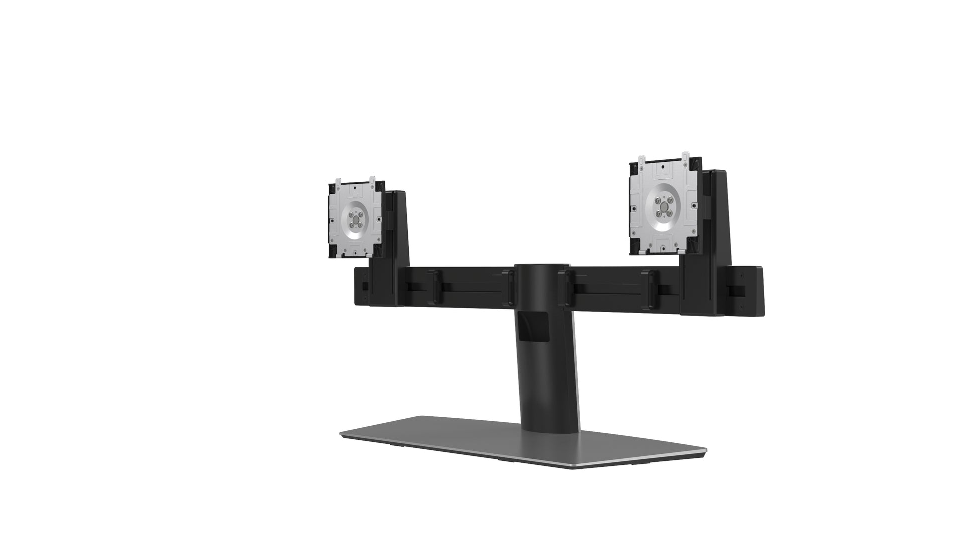 Dell Pro Dual Monitor Stand MDS19 19"–27" Desk Mount Black Aluminium