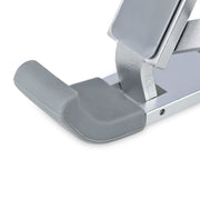 StarTech Foldable Laptop Riser Stand Adjustable 10kg Aluminium Silver