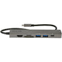 StarTech USB-C Multiport Adapter Hub 4K HDMI, Gigabit Ethernet, 100W PD (DKT30CHSDPD1)