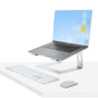 StarTech Laptop Stand for Desk up to 17" 5kg Aluminium Silver