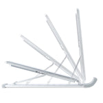 StarTech Foldable Laptop Riser Stand Adjustable 10kg Aluminium Silver