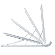 StarTech Foldable Laptop Riser Stand Adjustable 10kg Aluminium Silver