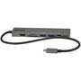 StarTech USB-C Multiport Adapter Hub 4K HDMI, Gigabit Ethernet, 100W PD (DKT30CHSDPD1)