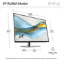 HP 524pn Series 5 Pro 24" WUXGA Monitor IPS Panel 100Hz - Image 5