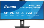 iiyama ProLite XCB3497WQSNPH-B1 34" UWQHD VA Monitor 120Hz