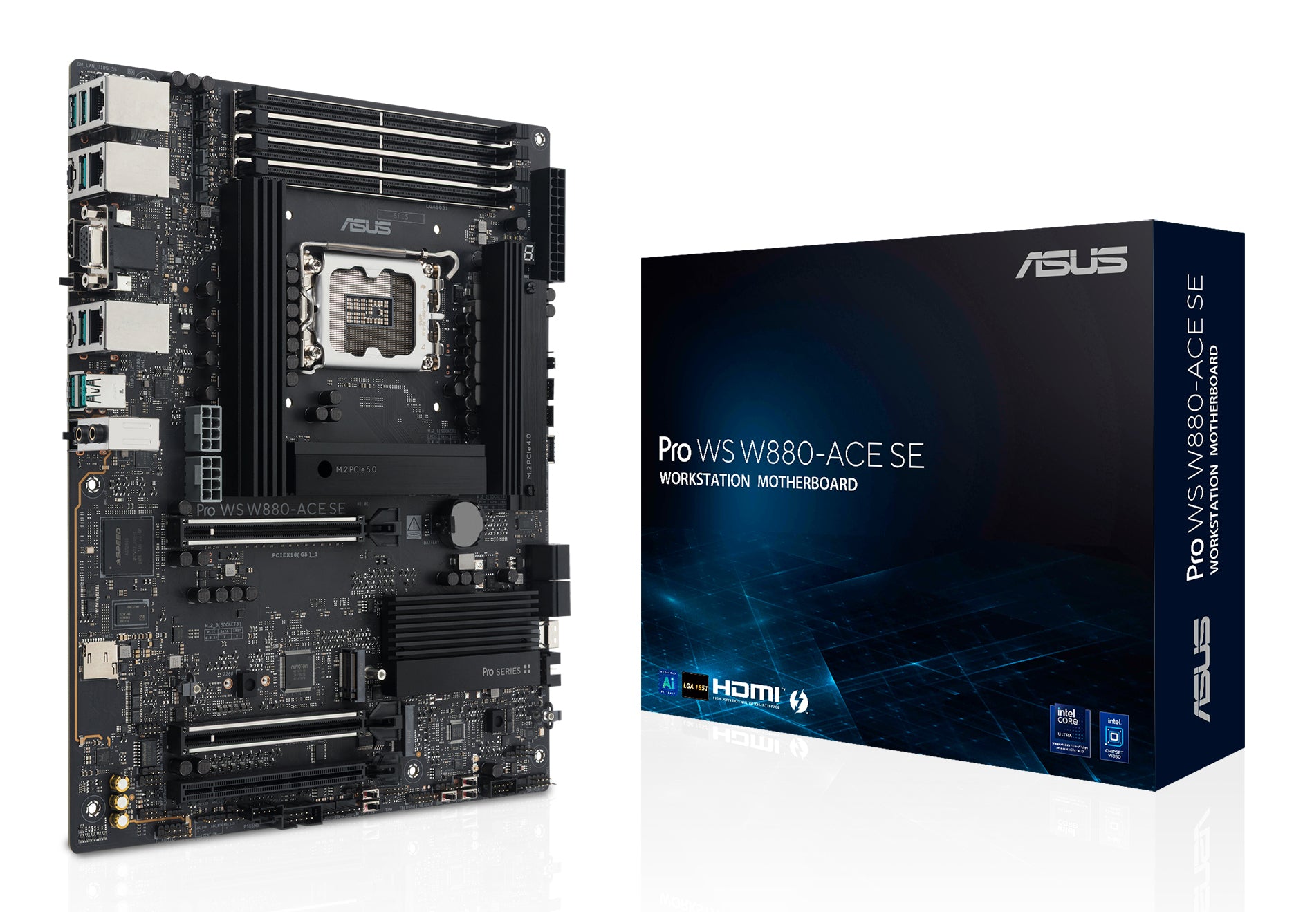 ASUS 1851 PRO WS W880-ACE SE Intel W880 ATX