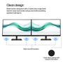 HP 322ph Series 3 Pro 21.5" Full HD Monitor IPS Panel 100Hz - Image 8