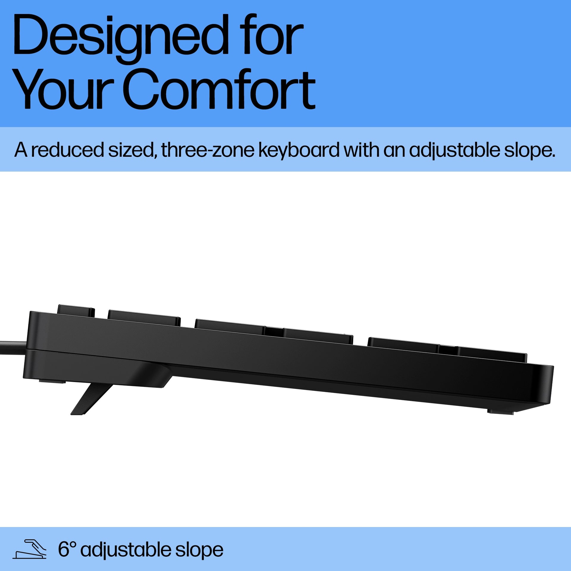 HP Wired Desktop 320K Keyboard - Compact, Durable, and Eco-Friendly - Image 6