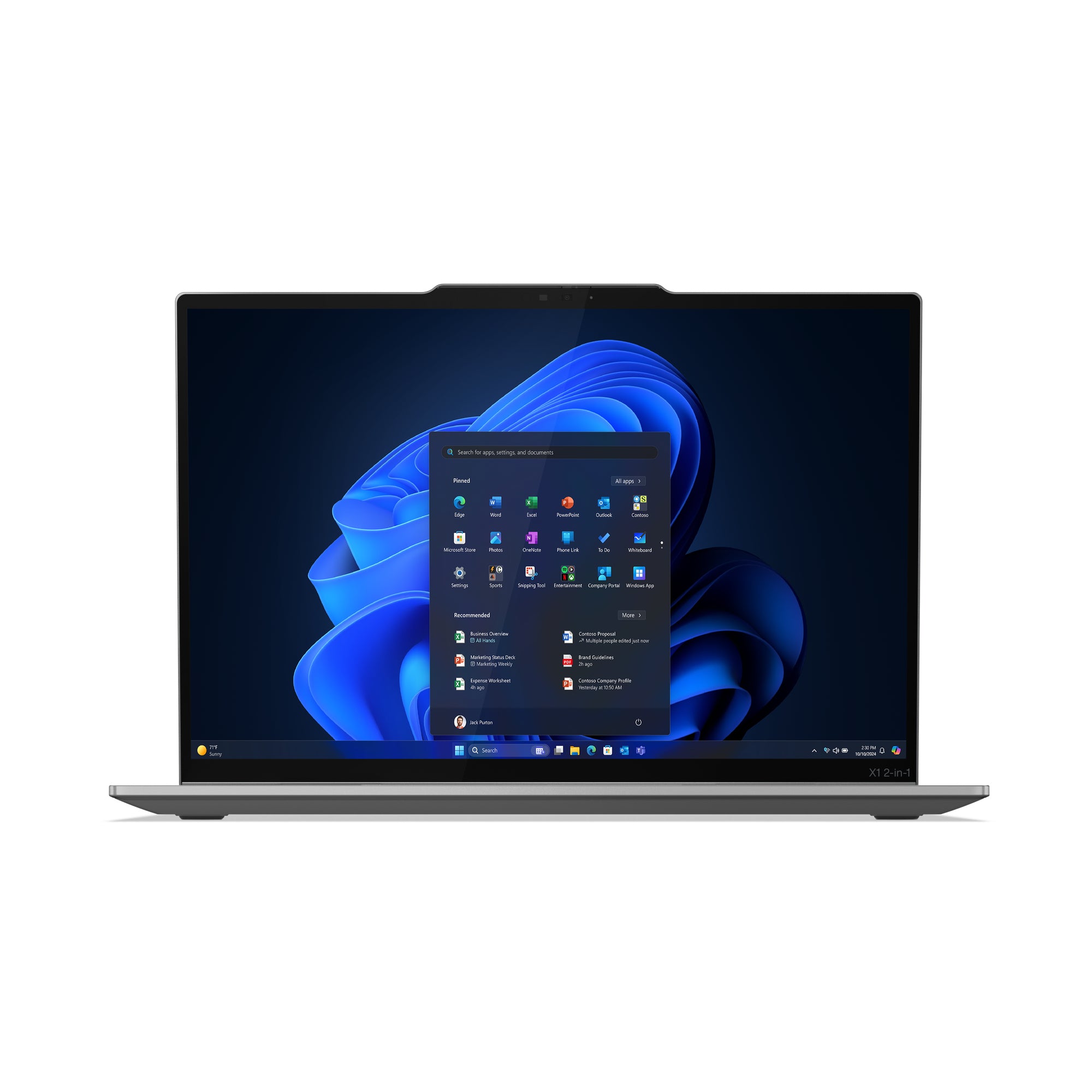 Lenovo ThinkPad X1 2-in-1 Gen 10 Intel Core Ultra 7 32GB RAM 1TB SSD 14" QHD+ Windows 11 Pro