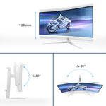 PHILIPS 34M2C5501A/00 34" Wide Quad HD Monitor VA Panel 180Hz - Image 3