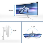 PHILIPS 34M2C5501A/00 34" Wide Quad HD Monitor VA Panel 180Hz - Image 3